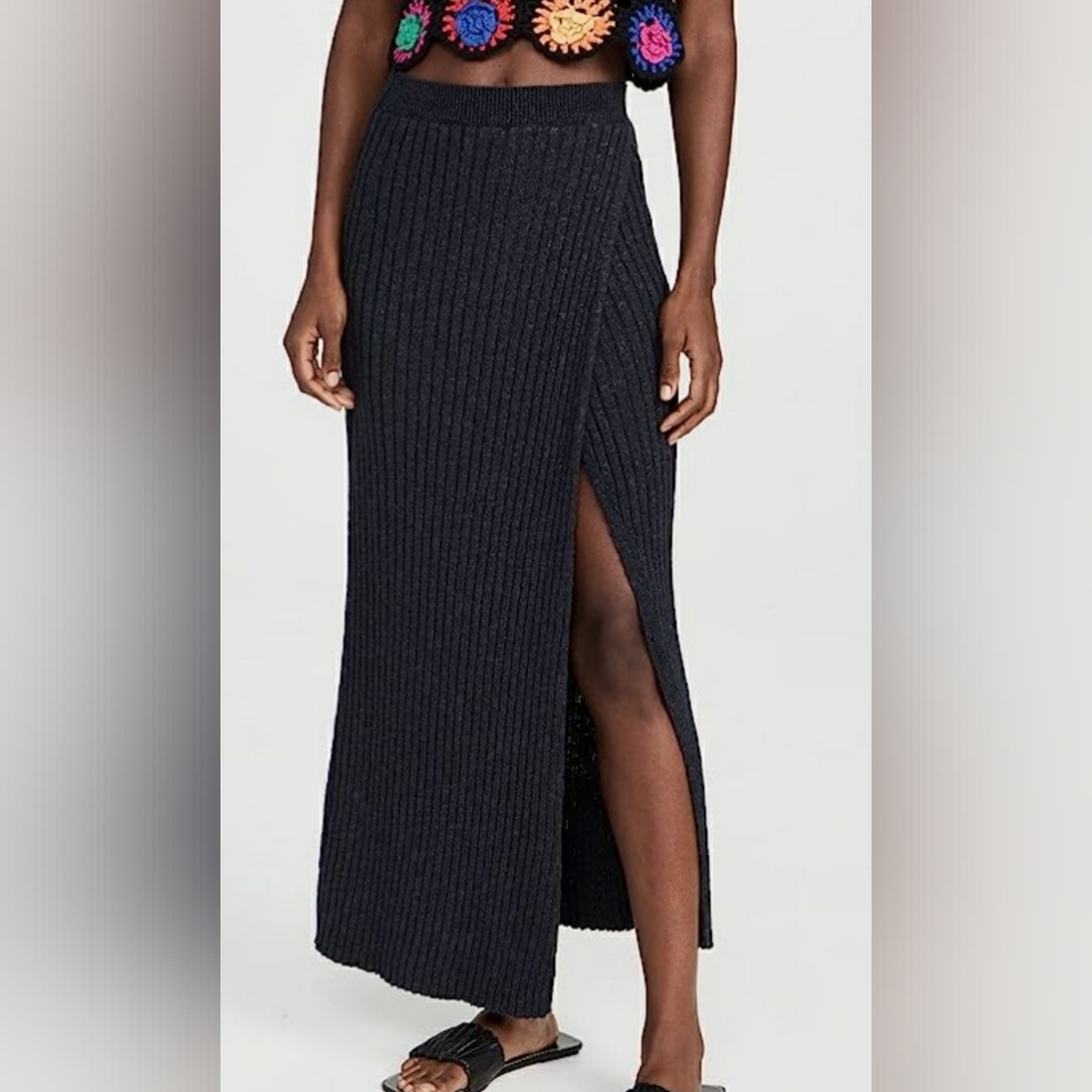 Free People Better Days Midi Skirt